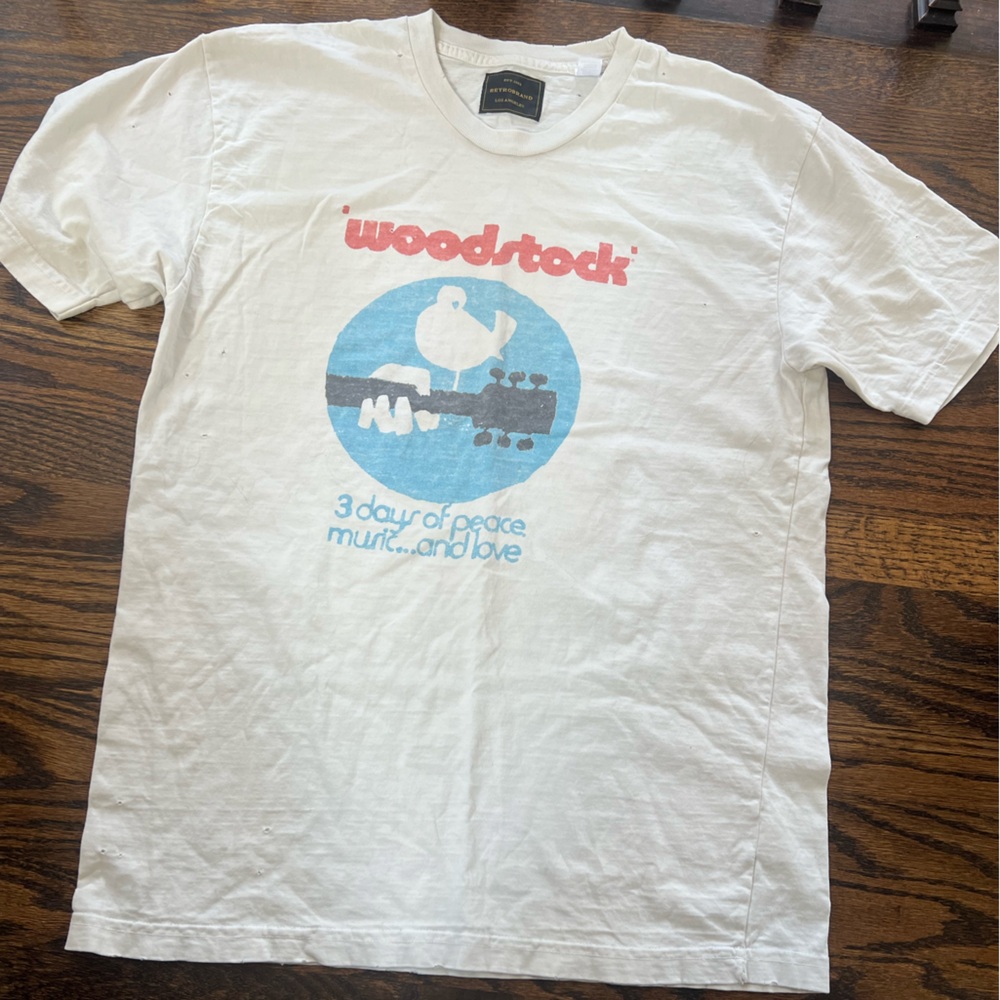 Retrobrand Woodstock oversized tshirt